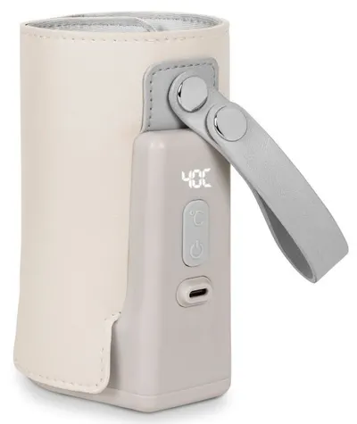 Încălzitor de biberoane Lionelo - Thermup Go Plus, Beige