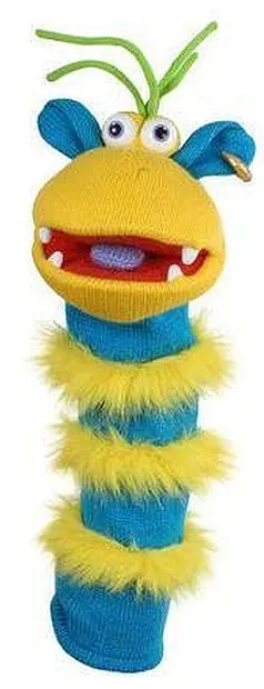 Papusa-ciorap The Puppet Company - Monstrul ciorap Ringo
