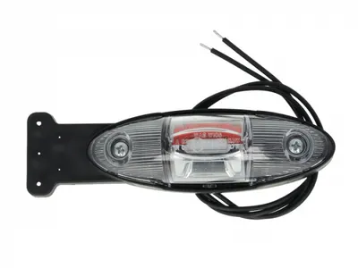 Lumina clarificare stanga, rosu alb, LED, 12 24V (cu balama)