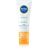 NIVEA SUN Sensitive crema protectoare pentru fata pentru piele sensibilă
