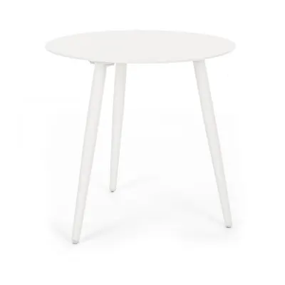 Măsuță de grădină rotundă din aluminiu ø 50 cm Ridley – Bizzotto