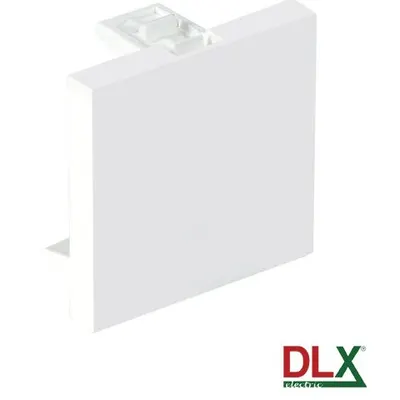 Capac fals pentru aparataj 45x45 mm (2 module) - DLX DLX-245-48