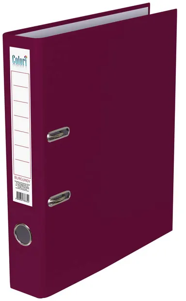 Biblioraft Colori - 5 cm, bordo, cu cant metalic