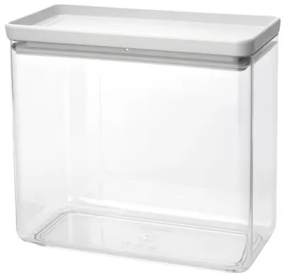 Cutie pentru depozitarea produselor Brabantia - Tasty+ Stackable, 3.5 l, Light Grey