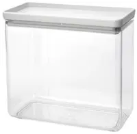 Cutie pentru depozitarea produselor Brabantia - Tasty+ Stackable, 3.5 l, Light Grey