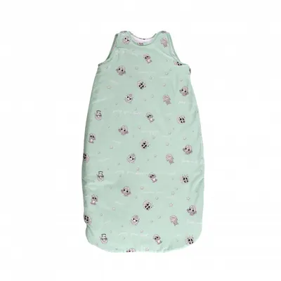 Sac de dormit de iarna 95 cm bumbac ranforce Friends Green