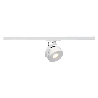 Iluminat decorativ pe sina, Melodii kalu TRACK, pata alba pentru 240V pista 1 faza, LED, 3000K, alb, inclusiv. adaptor 1 faza