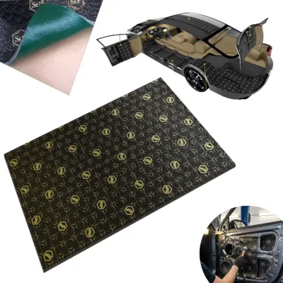 Insonorizant auto Premium STP Accent 10mm, 375x500mm, Foaie