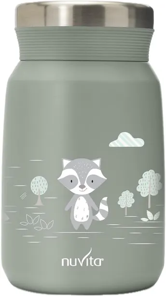 Cutie termică pentru alimente Nuvita - 500 ml, Sage Green