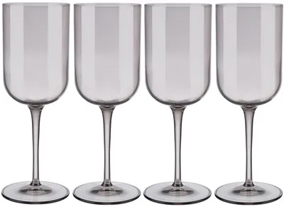 Set 4 pahare de vin Blomus - Fuum, 400 ml, maro