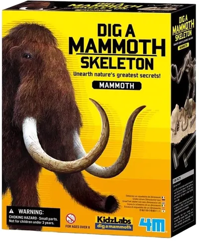 Set de exploratori 4M - Descoperă un schelet de mamut