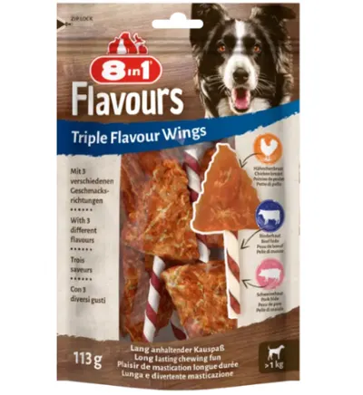 8 in1 Recompense Triple Flavour Wings