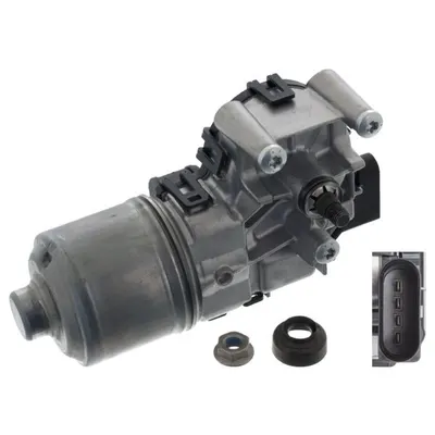 Motor stergator Fata (cu materiale suplimentare) potrivit FORD FIESTA, FIESTA VI 06.08-04.17
