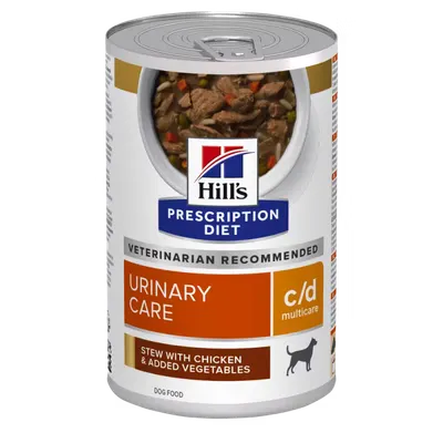 Hill's Prescription Diet Canine C/D Chicken and Vegetable Stew, 354 g