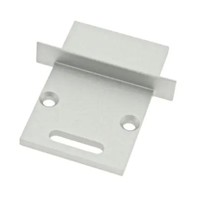 Profile end cap TBI angular with longhole for cable