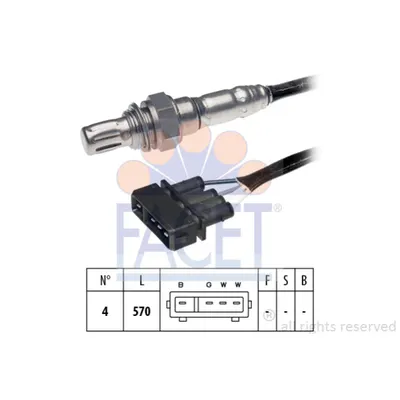 Sonda lambda FACET 10.7191