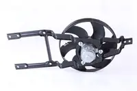 Ventilator radiator (cu carcasa) potrivit FIAT CINQUECENTO, SEICENTO 600 0.7 0.9 1.1 07.91-01.10