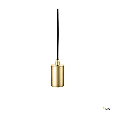 FITU PD, indoor pendant, E27, soft gold, max. 60W, 5m