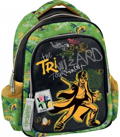 Ghiozdan pentru grădiniță Graffiti Harry Potter - The Triwizard Tournament, 1 compartiment