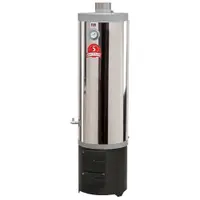 Boiler pe lemne 120 L Inox