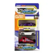 Jucarie set masinute MegaCreative 573912, 7 cm, set 3 buc, 10x20x4cm, metal