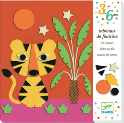 Set creativ Djeco - Colaje Natura