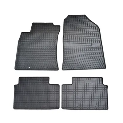 Set covorase auto din cauciuc Hyundai I30 din 2017-2020, presuri FROGUM, negre, 4 buc.
