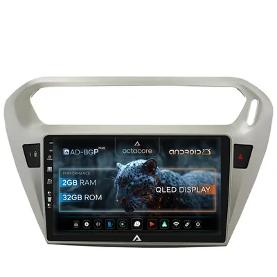 Navigatie Peugeot 301 Citroen C-Elysee, Android, P-Octacore 2GB RAM + 32GB ROM, 9 Inch - AD-BGP9002+AD-BGRKIT255