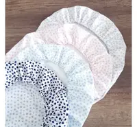 Cearsaf din bumbac cu elastic pe contur pentru landou si cosulete Dino