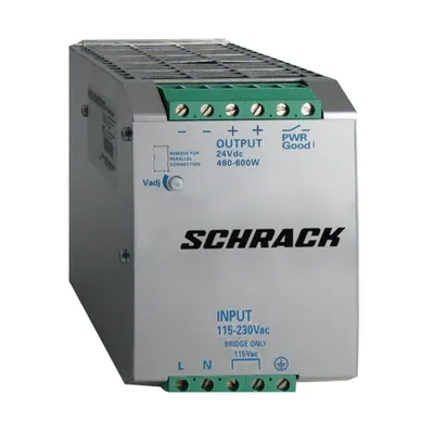 Sursa de alim. in comutatie 1f., 230VCA/24VCC, 22A la 50°C