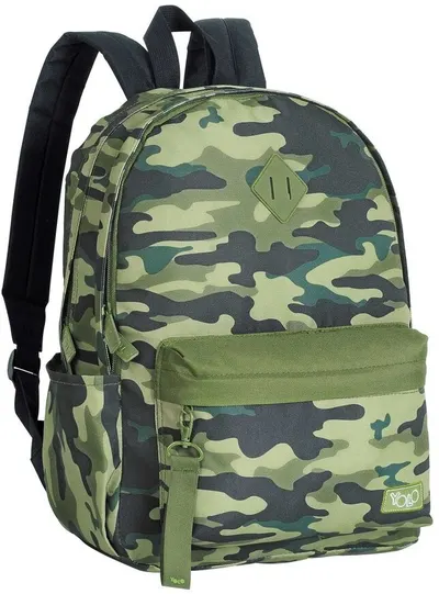 Ghiozdan școlarYOLO Camouflage -2 compartimente