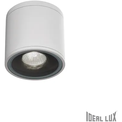 Spot de exterior Gun, 1 bec, dulie GU10, D:105 mm, H:105 mm, Alb
