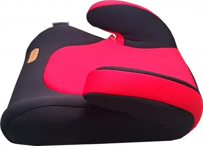 Inaltator auto cu manere Baby Care PRO Rosu Negru 15-36 kg, Sistem de prindere in centura de siguranta, Omologare R-129 i-Size, Husa detasabila si lavabila