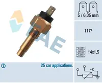 Senzor temperatura lichid racire (numar pini: 2, negru) BMW Seria 5 (E28), 6 (E24), 7 (E23), 7 (E32) 2.8-3.5 intre 1975-1994