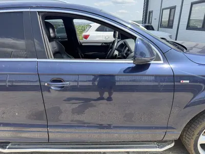 Portiera usa fata dreapta culoare albastra - lz5e Audi Q7 facelift (2010-2015) [4L]
