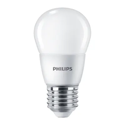 Bec LED sferic P48 7-60W E27 840, Corepro Philips