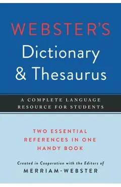 Webster's Dictionary & Thesaurus