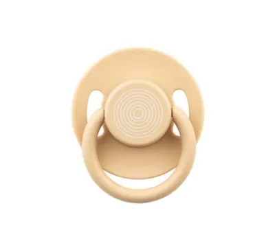 WEE BABY Suzeta din silicon rotunda fara desen nr.1 - 363