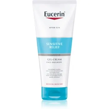 Eucerin Sensitive Relief crema gel dupa expunerea la soare