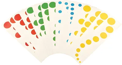 Carduri de control Smart Baby - Cilindri colorați Montessori, 16 modele