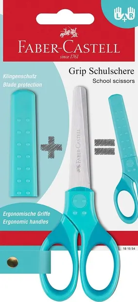 Faber-Castell Grip Scissors - Turcoaz