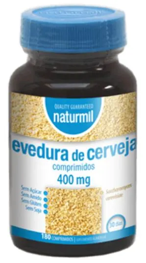 Drojdie de bere, 400 mg, 180 comprimate, Naturmil