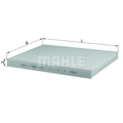 Filtru, aer habitaclu KNECHT LA 31