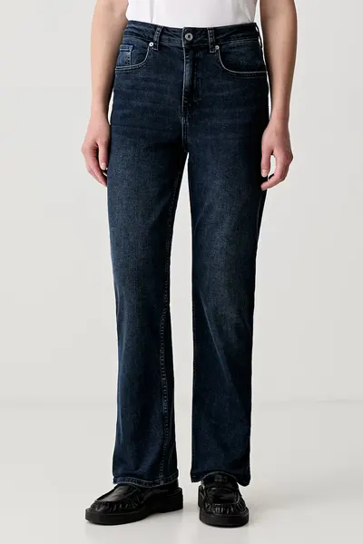 Karl Lagerfeld Jeans blugi straight pentru femei