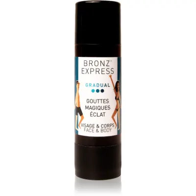 Bronz'Express Immediate Effect Magic Radiance Drops picaturi pentru bronzare 30 ml