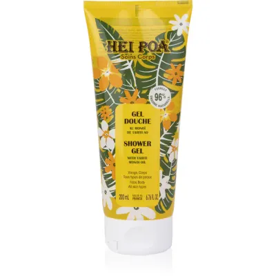 Hei Poa Tahiti Monoi Oil gel de duș 200 ml