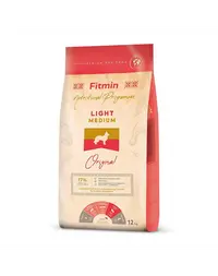 FITMIN Dog Medium Light 12 kg hrana uscata caini talie medie cu activitate redusa