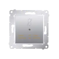Protector de supratensiune, clasa D (modul); silver mat metalic