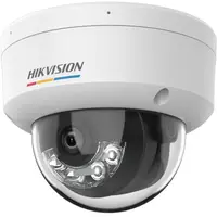 Camera de supraveghere IP Dome 4MP ColorVu 3.0 Hikvision DS-2CD1147G3H-LIU(2.8MM), lentila fixa 2.8mm, iluminare: Color: 0.0001