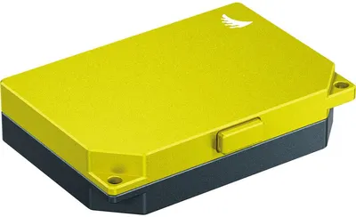 Carcasă pentru carduri Angelbird - Media Tank SD, galben /negru